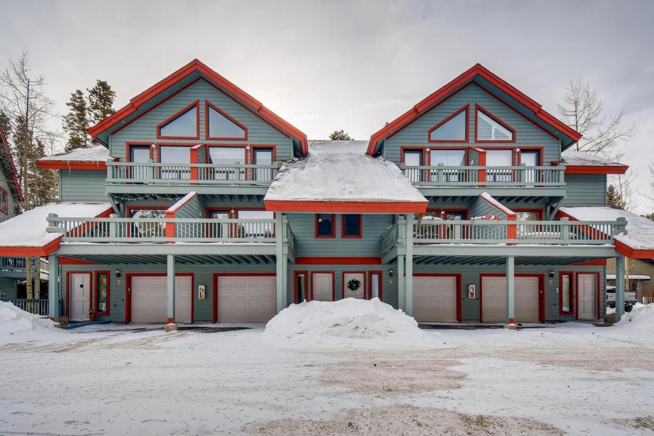 Pinecreek #F - 3 Bedroom - Close To Town - Shuttle To Slopes - Pool And Hot Tub Access Breckenridge Luaran gambar